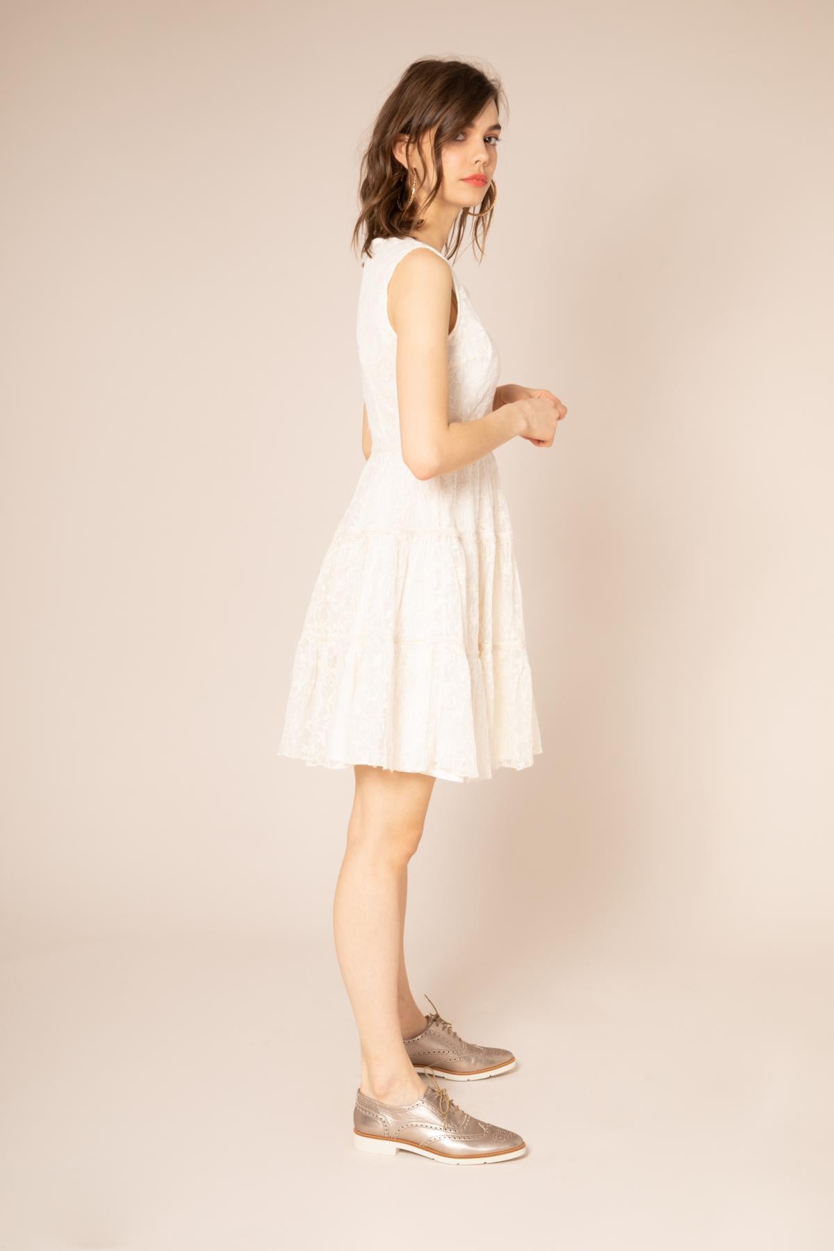 Sonia lace skater dress