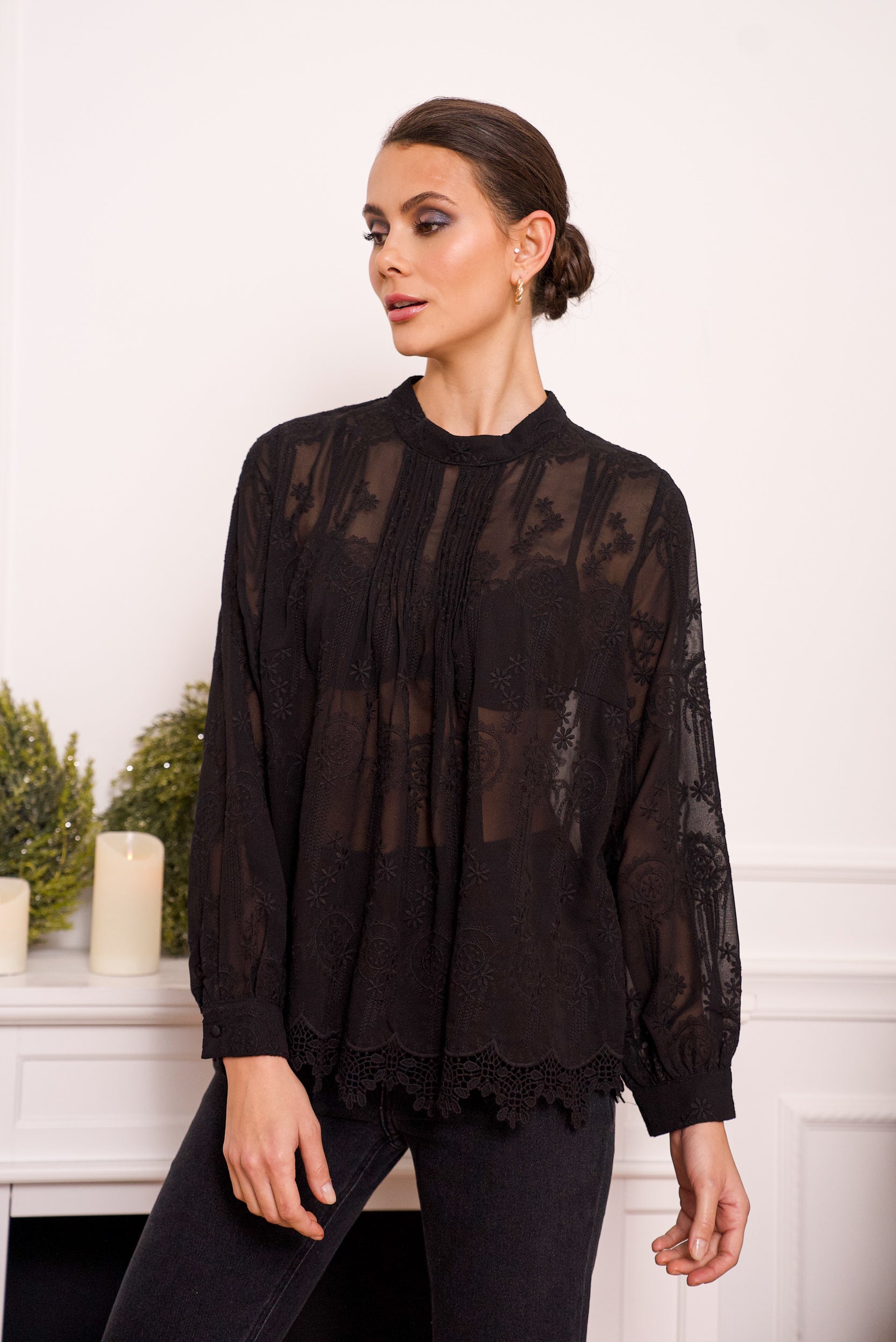 Blouse Louise broderie anglaise