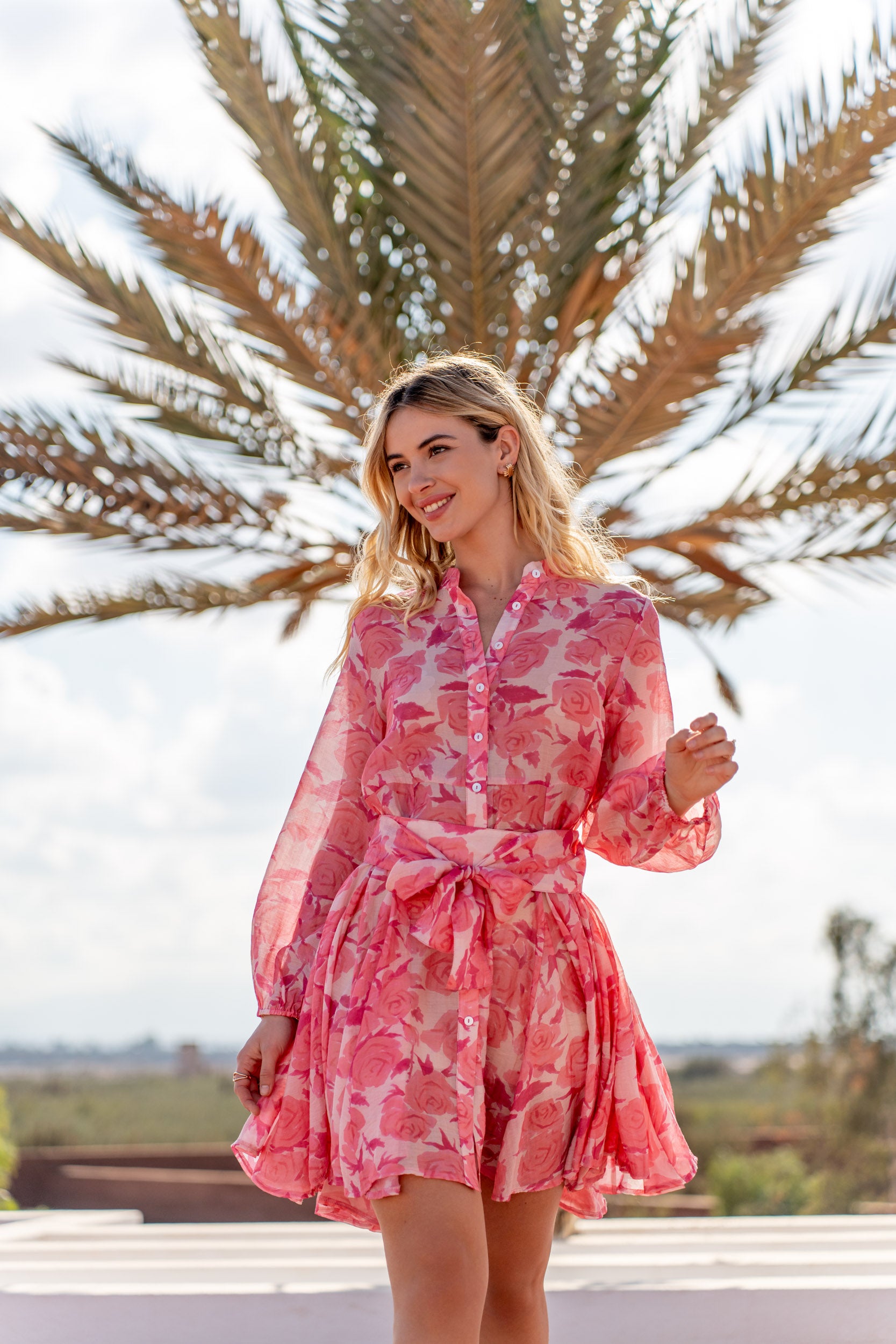Robe Sonia en tencel soie