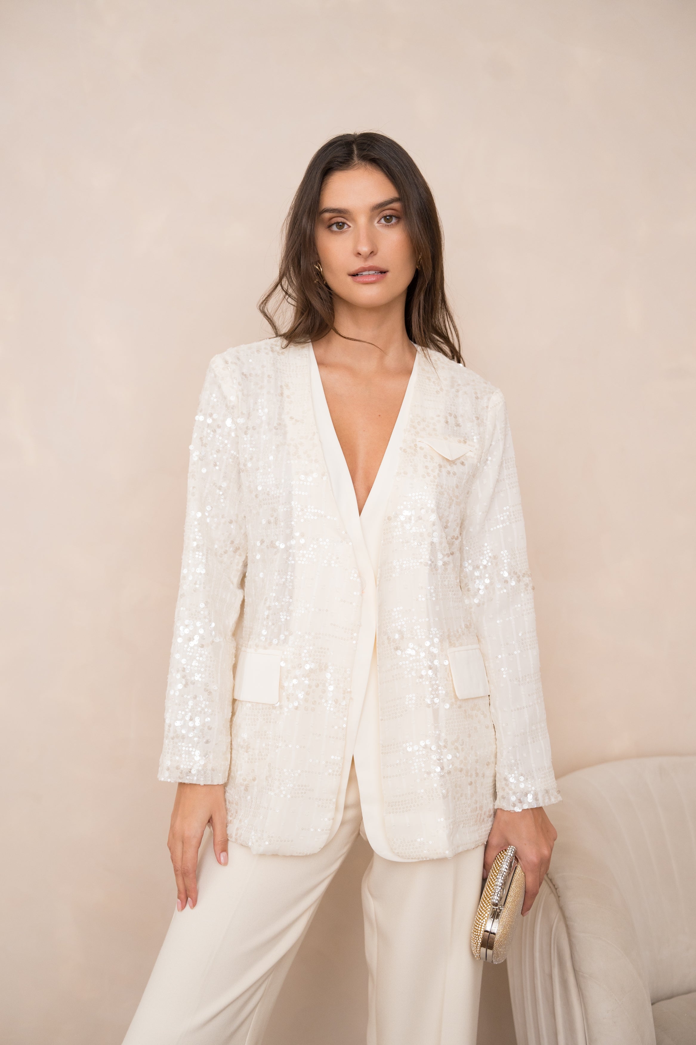 Natacha Double Breasted Blazer Jacket