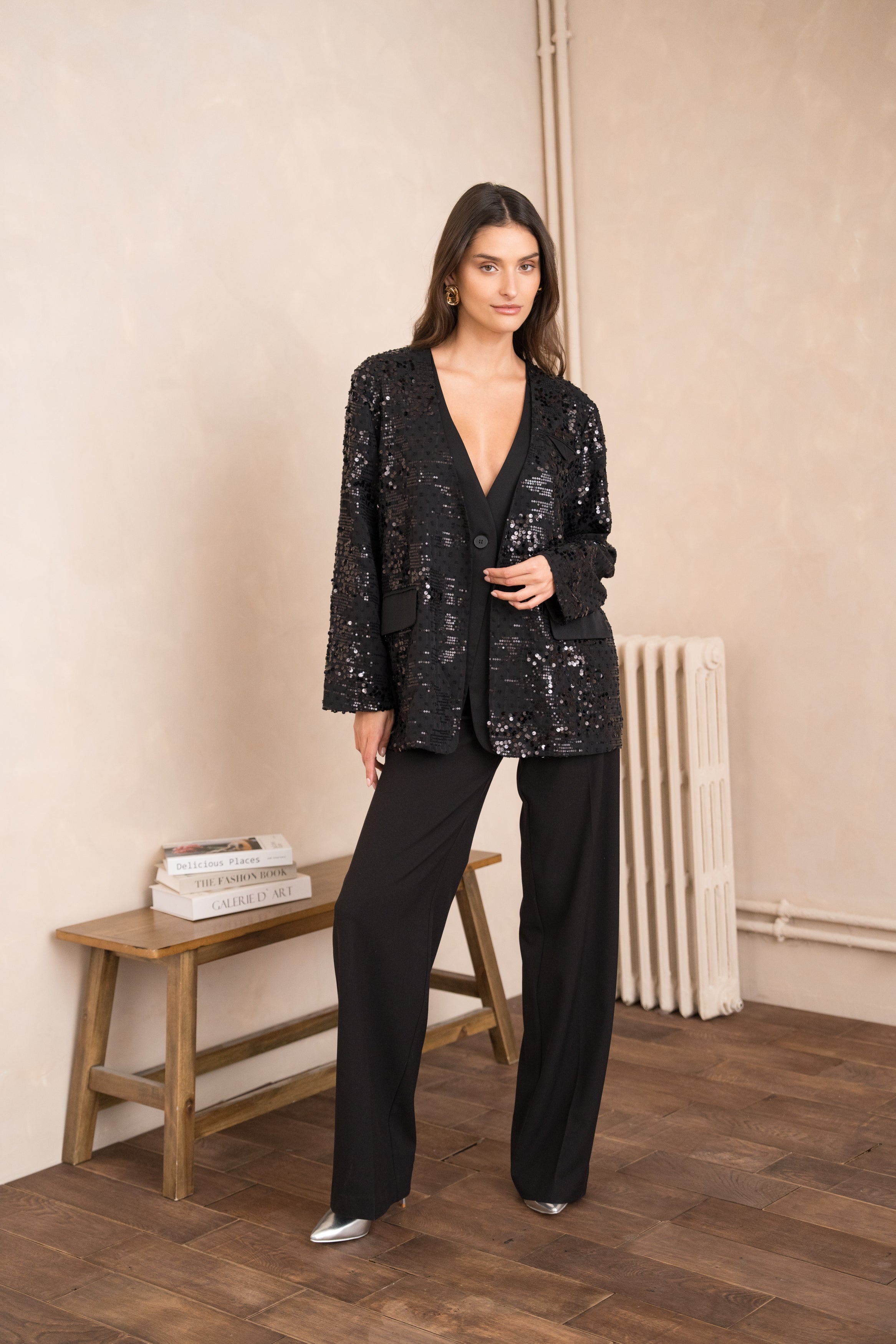 Natacha Double Breasted Blazer Jacket