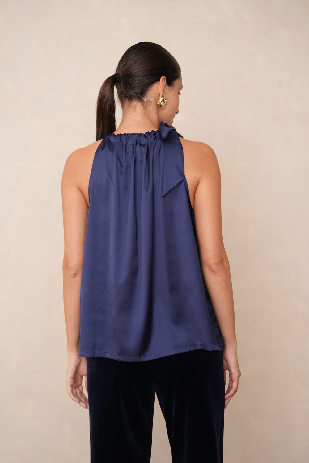 Elisabeth satin top